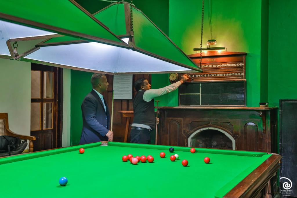 Playing Pool in the Club